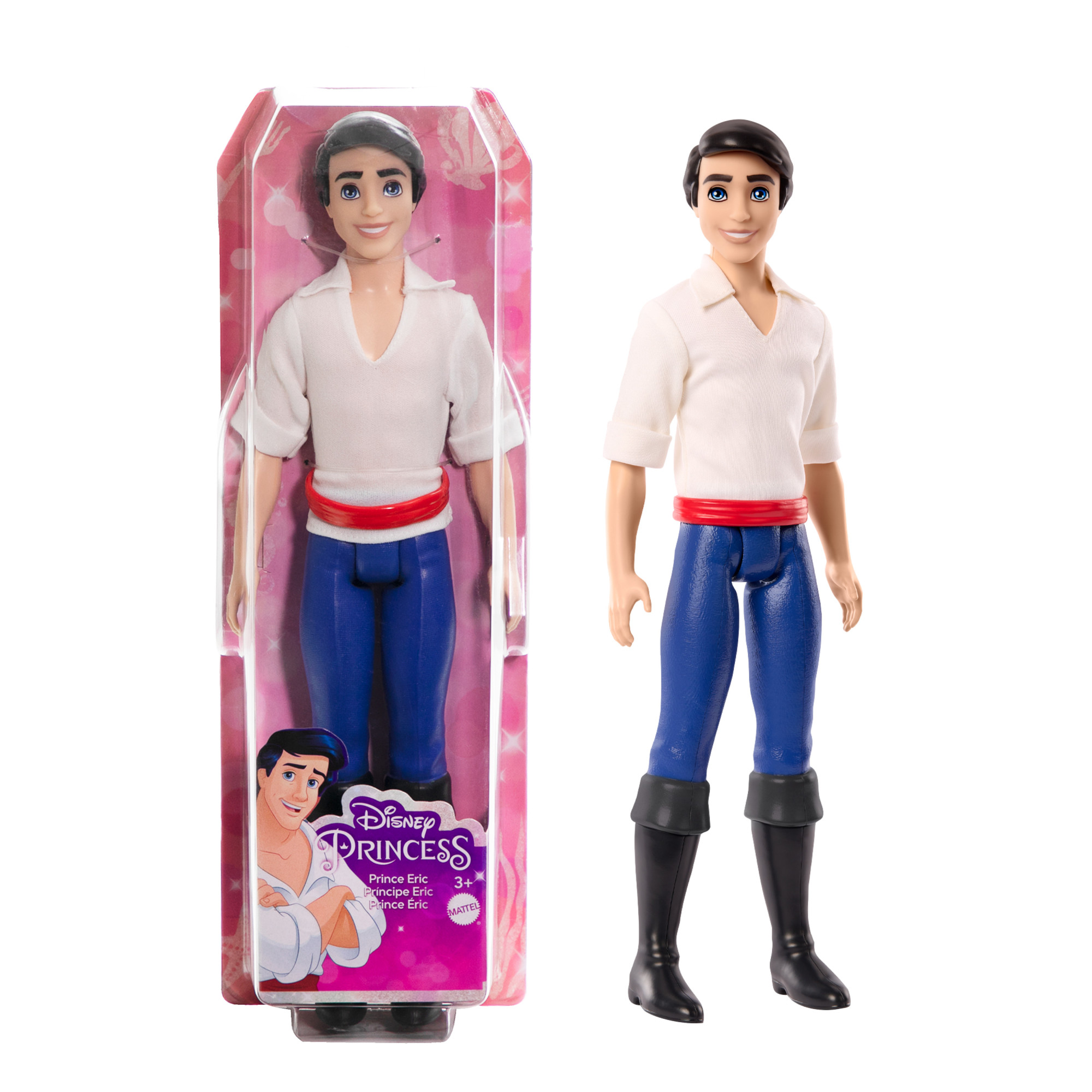 Disney princezná Mattel Princ Eric Bábika 31 cm
